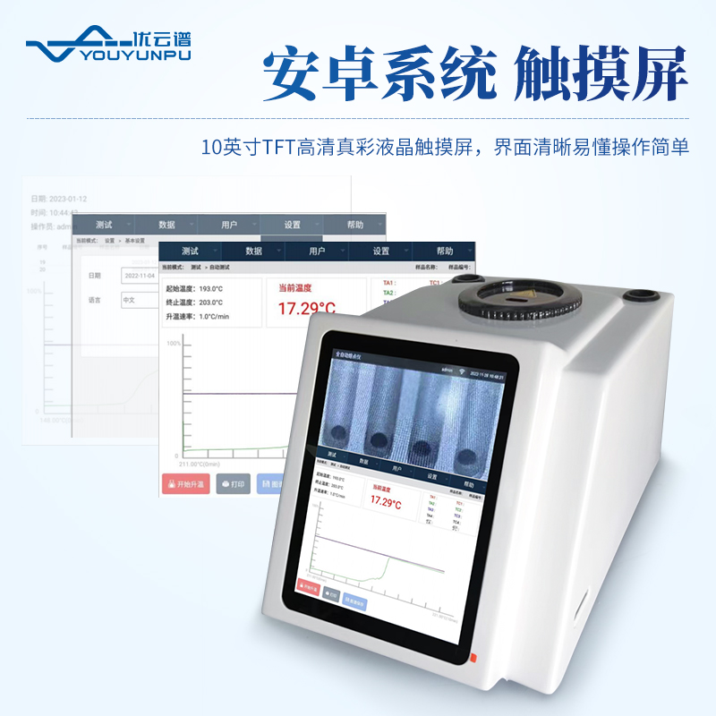 半自動高清目測熔點儀