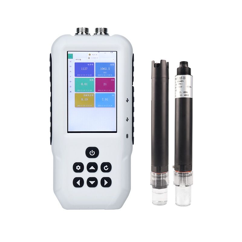 便攜式水質(zhì)水溫電導率PH檢測儀