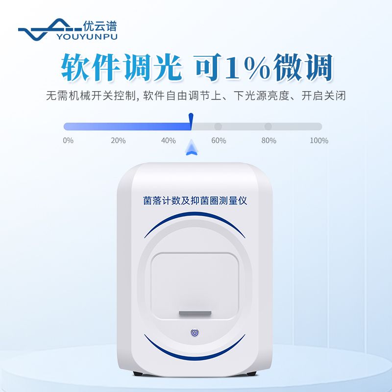 高精度抑菌圈測量及菌落計數儀